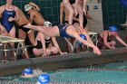 Swimming vs Babson  Wheaton College Swimming & Diving vs Babson College. - Photo By: KEITH NORDSTROM : Wheaton, Swimming